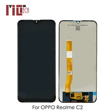 ЖК-дисплей для OPPO Realme C2 RMX1941 ЖК-дисплей сенсорный экран дигитайзер стекло комбо сборка запасные части 6,1 дюймов TFT