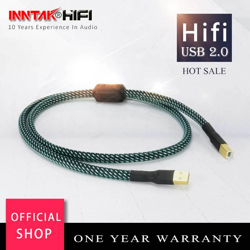 1 шт. Высокое качество Hifi Canare USB кабель USB2.0 A-B аудио | Электроника