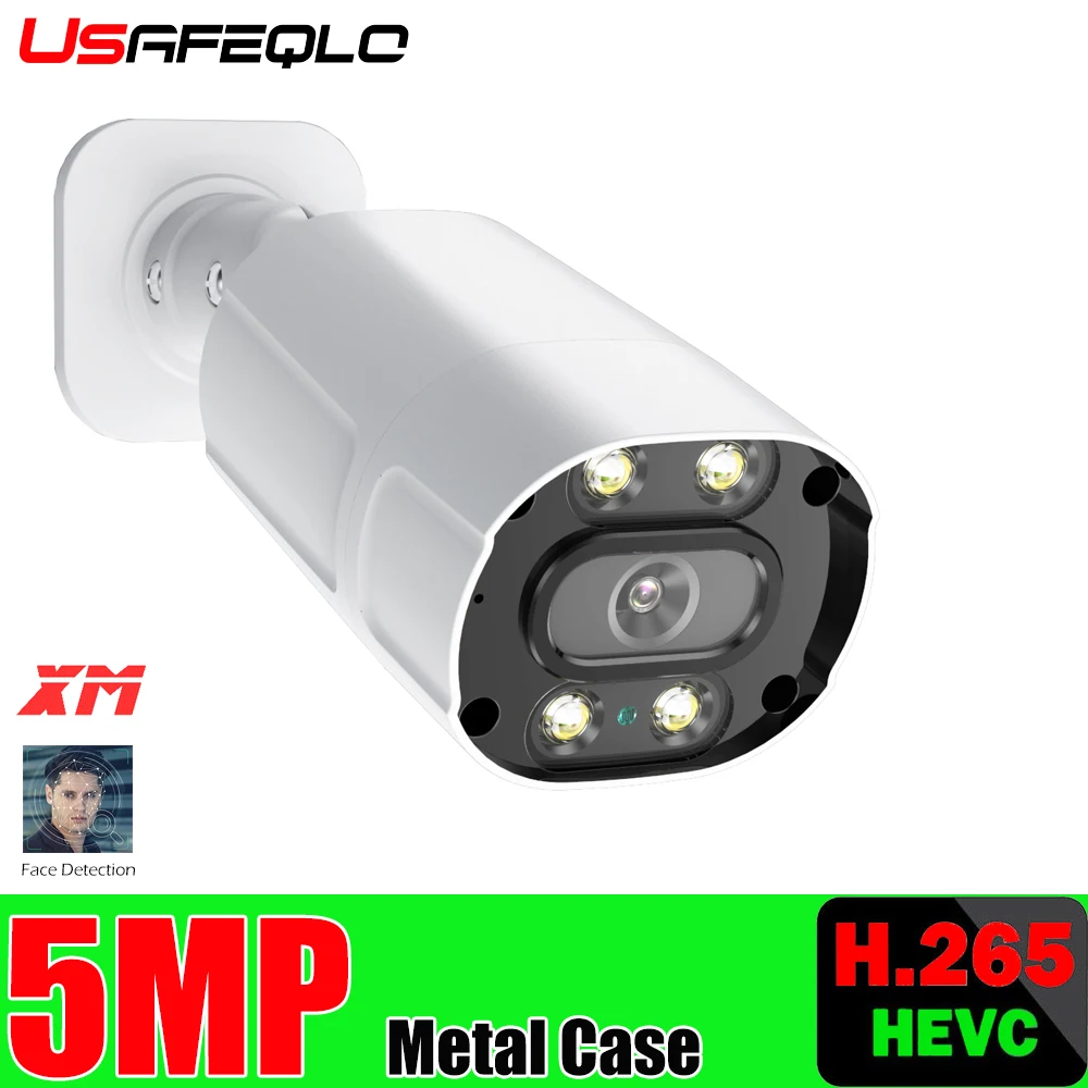 USAFEQLO 2K Ultra HD AHD 5 Мп XM датчик безопасности наружная Водонепроницаемая ИК камера
