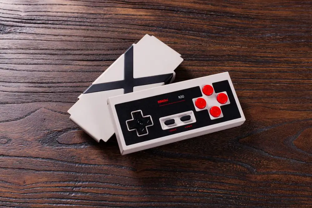 Официальный 8bitdo N30 новой кожи Bluetooth геймпад Поддержка переключатель Android MacOS пара Windows