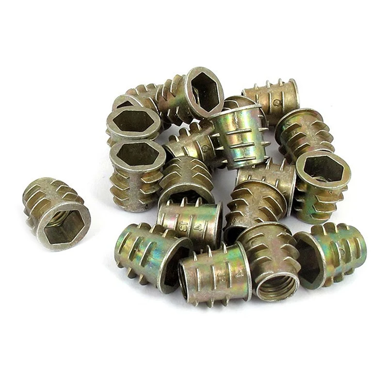 M8x13mm шестигранный винт в резьбовой гайки 20 шт для дерева