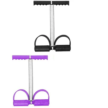 

Sit Up Pull Rope Spring Tension Foot Pedal Aben Leg Exerciser Tummy Trimmer Stretching Slimming Training