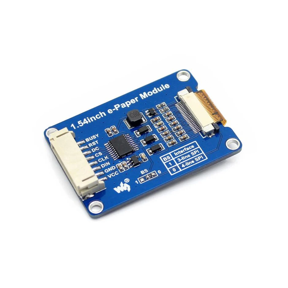 AiSpark 152x152, 1,54 дюймовый модуль E-Ink дисплея, желтый/черный/белый трехцветный, SPI интерфейс