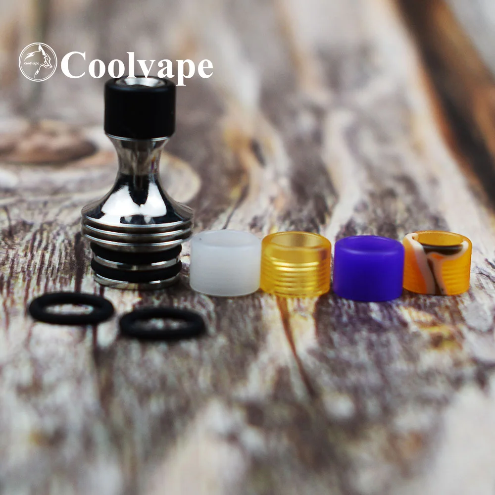 

coolvape DARUMA 510 drip tip MTL long mouthpiece narrow bore drip tip vs fuji fujicco drip tip for RDA RBA RTA atomizers