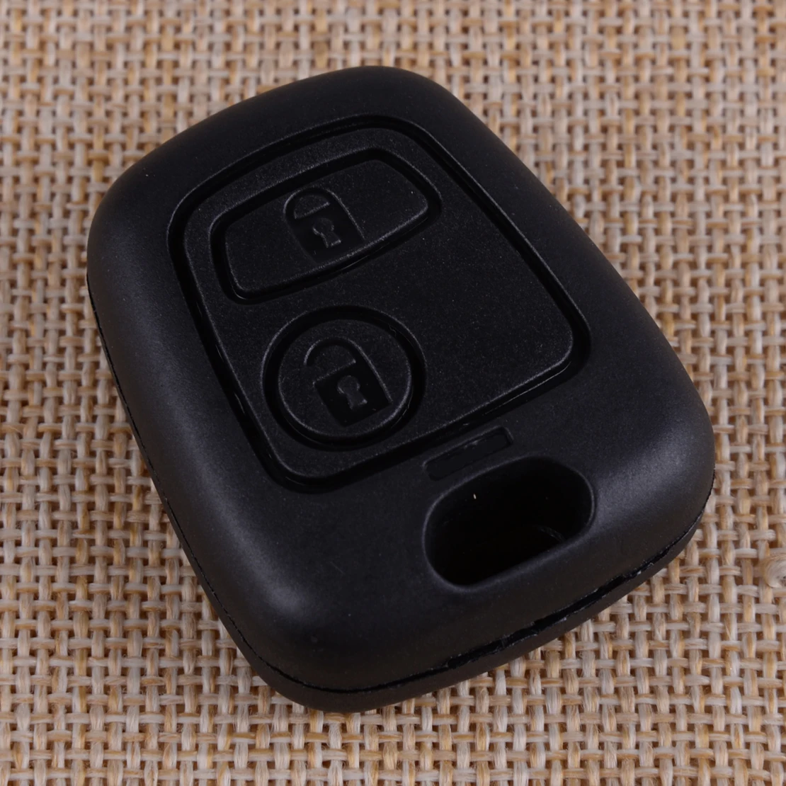 

DWCX Black 2 Button Remote Key Fob Shell Case Accessories Fit For Toyota Aygo 2005-2010 VA2 HU83 Blade