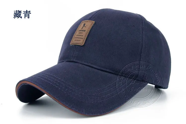 Taobao чистая мужской элемент цвет-Чистота Хлопок песок движения досуг Бейсбол шляпа B253 - Цвет: darkblue