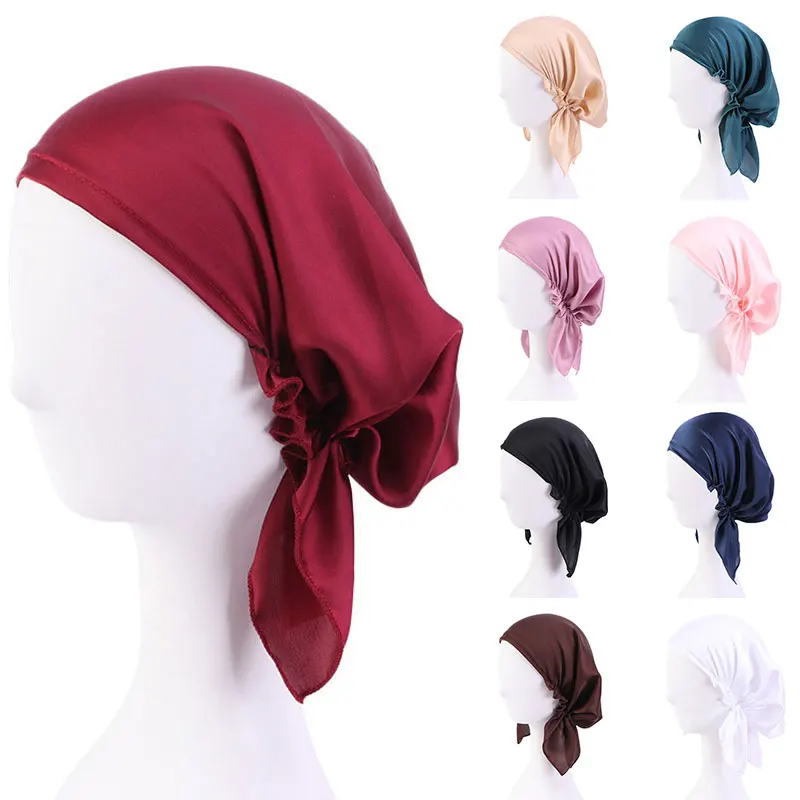 Muslim Turban Bonnet Hats 