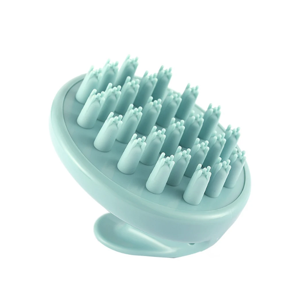 Head Scalp Massager Brush Hair Shampoo Cleaning Brush Soft Silicone Scalp Massager Brush Body Deep Clean Scalp Remove Dead Skin