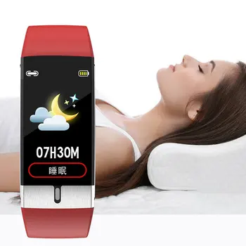 

Latest E66 Smart Bracelet Body Temperature Heart Rate Blood Pressure Health Monitor Adult Waterproof Smart Watch For IOS Android