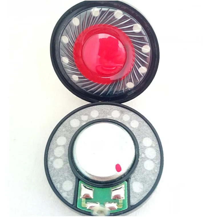 Headphone Speaker Unit 40mm For Beats Studio Headphone diy 32ohm Repair Parts Headset Driver With Noise reduction Red Film 2pcs