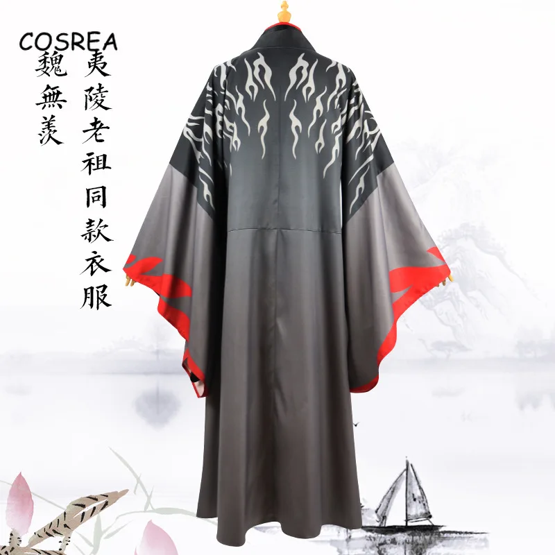 Yiling патриарх Вэй Wuxian Косплей гроссмейстер демонического культивирования костюм Mo Xuanyu Mo Dao Zu Shi мужской костюм
