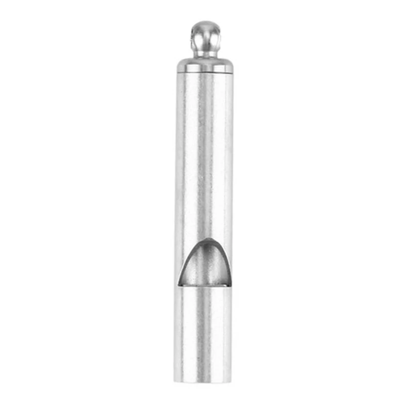 

Stainless Steel Emergency Survival Whistle Keychain For Hiking Camping Outdoor Sports Tools Double Channel Whistle Accessories