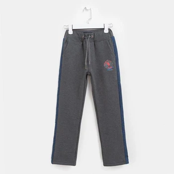 

Warm trousers for a boy, gray, height 116 cm