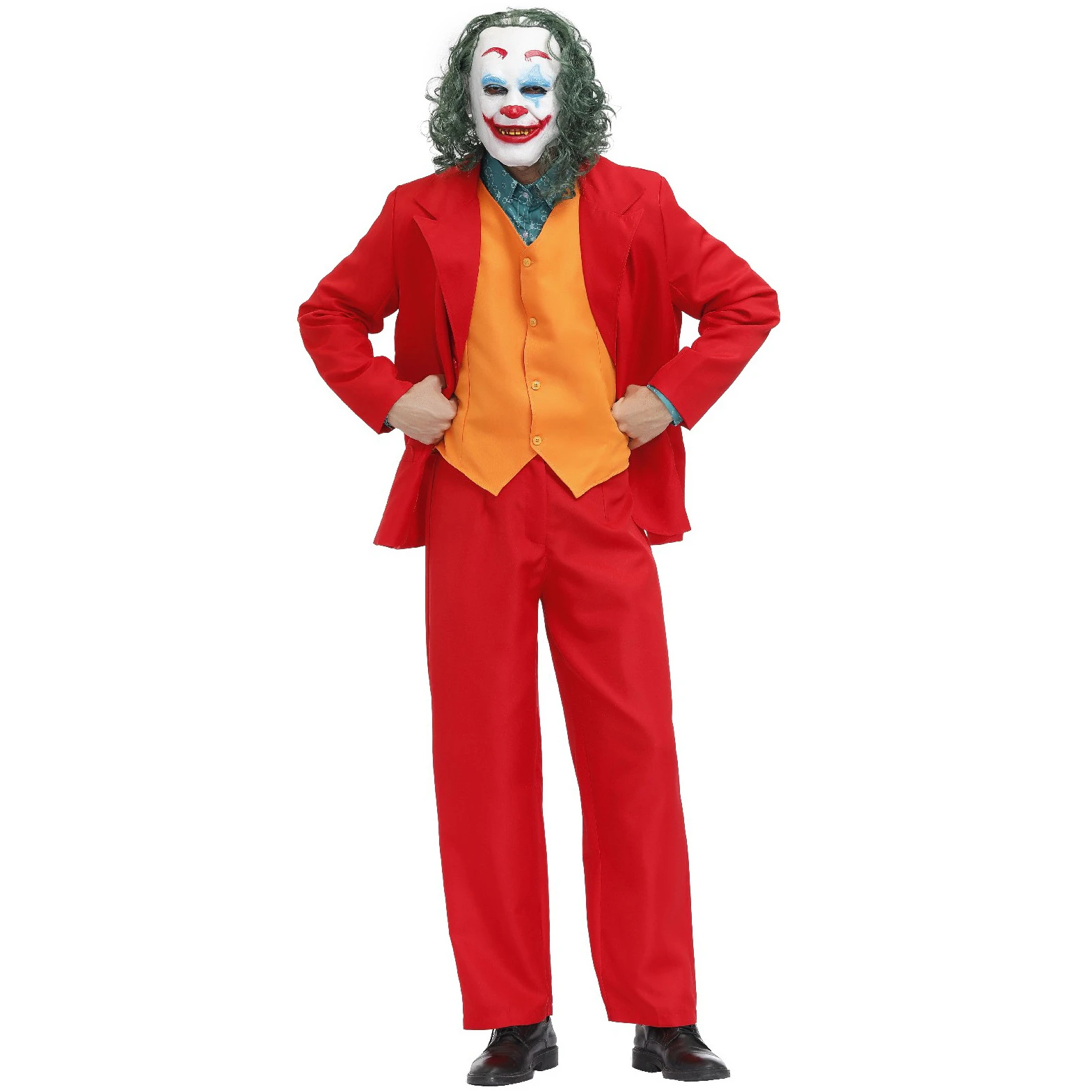 Halloween Men Costumes Set Classic Clown Evil Cosplay Circus Costum Movie Party For Halloween Cosplay Stage Show Joker Male Holidays Costumes Aliexpress