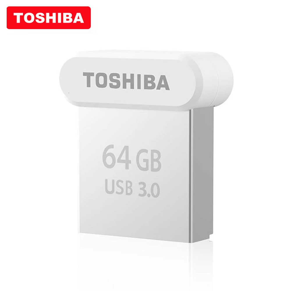 TOSHIBA флеш-накопитель USB 3,0 64 Гб U364 Металлический мини-накопитель 32 ГБ флеш-накопитель до 120 МБ/с./с u-диск