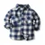 Tem doger baby boy girl shirt 2018 spring infant boys shirts toddle girls highquality plaid shirts newborn tops bebes блузка