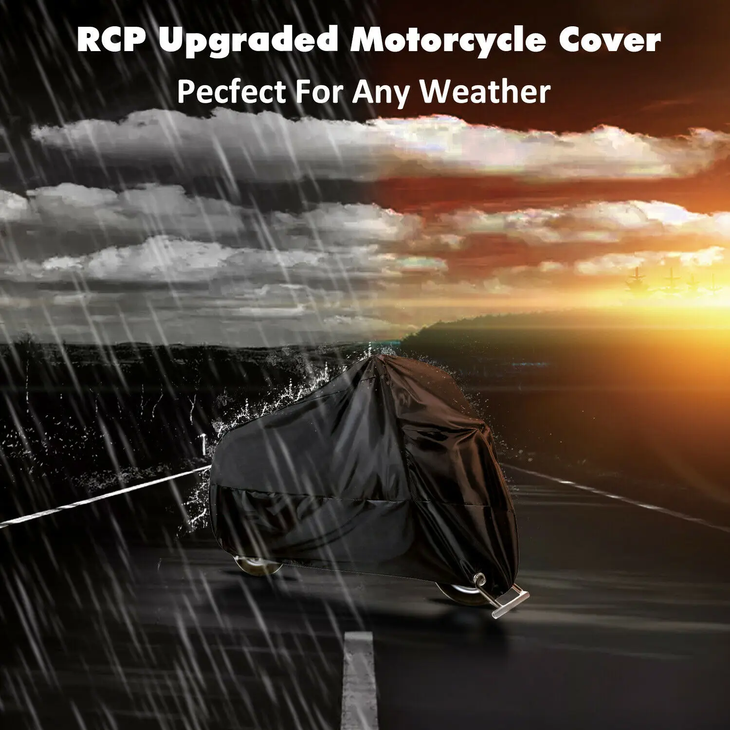 XXXXL мотоциклетный чехол для Harley серии Touring модели водонепроницаемый мотоцикл протектор открытый