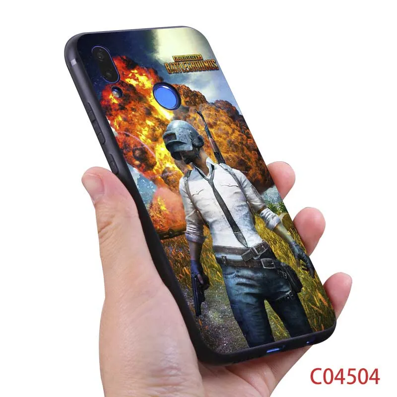 PUBG игры боя крышка для Xiaomi Redmi note 7 k20 pro 7 note 5 6 4x 7a прозрачный однотонный Мягкий силиконовый чехол для телефона - Цвет: C04504
