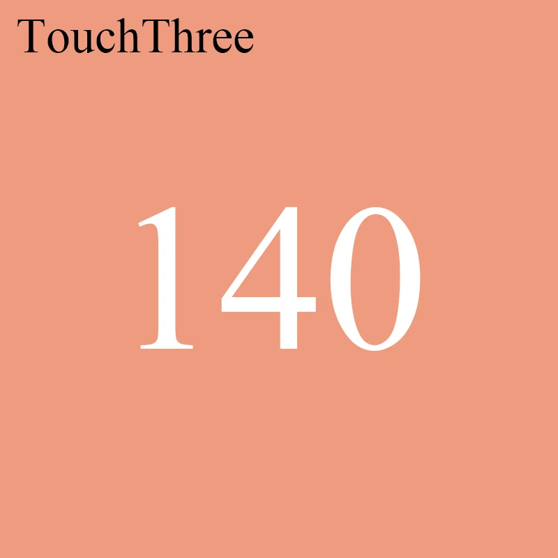 140 Touchthree на выбор, Цветной Художественный маркер на спиртовой основе, двойная головка, маркерная кисть для рисования, ручка для художника, школьные товары для рукоделия - Цвет: 140