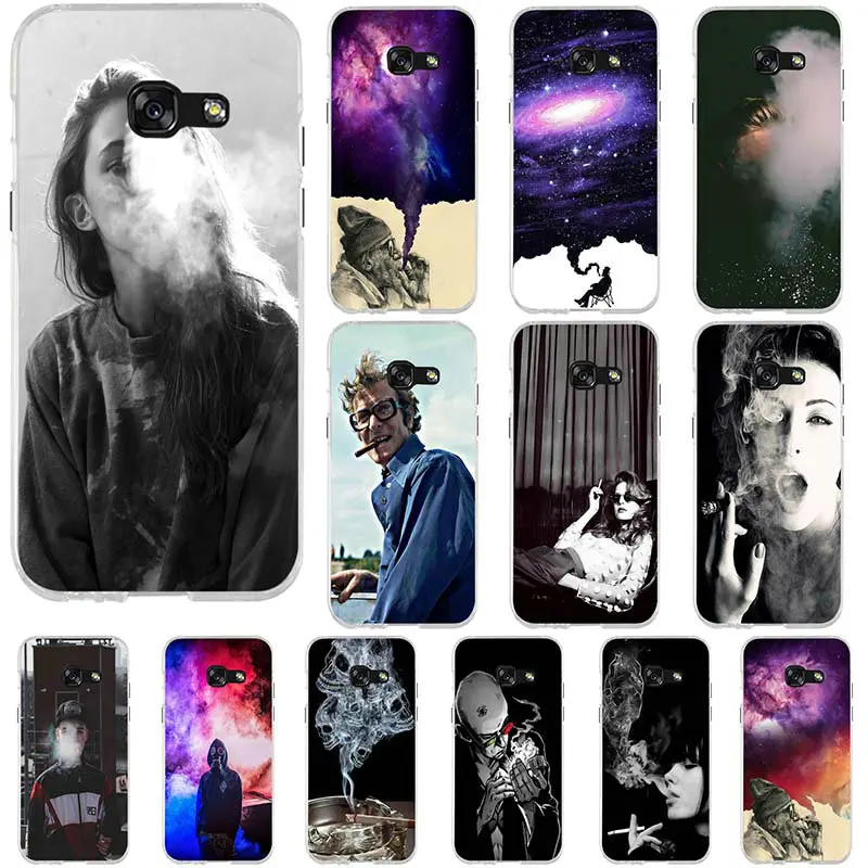 Weed Smoking Newest Fashion Luxury Mobile Phone Case For Samsung Galaxy A3 A5 A7 J5 J7 J3 2017 J1 2016 Soft TPU Back Cover Coque | Мобильные