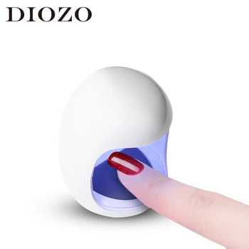 

Mini Nail Dryer USB Charging UV LED Lamp Nail Art Manicure Tools Egg Shape Design 30S Fast Nails Drying Lamp for Nails Gel