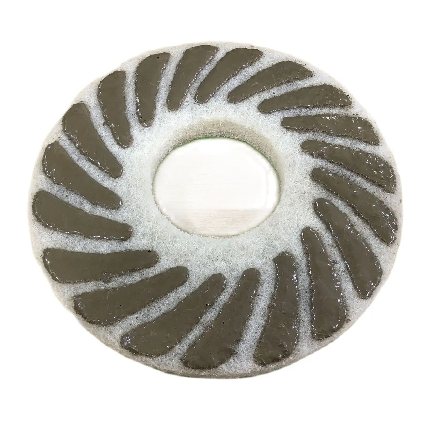 

9 Inch 230mm Abrasive Marble Floor Polishing Wheel Granite Resin Sponge Polishing Concrete Floor Polishing Dry Grinding Pad