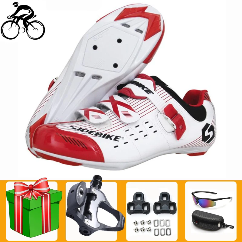 sidebike shoes and pedals