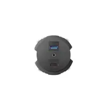 Настенная панель L6, черный, белый цвет, 3,0, USB, HDMI 3,5, аудио порты подключения, настенная розетка, модуль, подходит для L6 пластин, комбинация, сделай сам