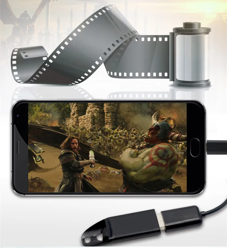 OTG адаптер usb type C USB-C адаптер-кабель для huawei samsung Xiaomi USB Мышь Клавиатура SD кард-ридер флэш-накопитель Жесткий диск