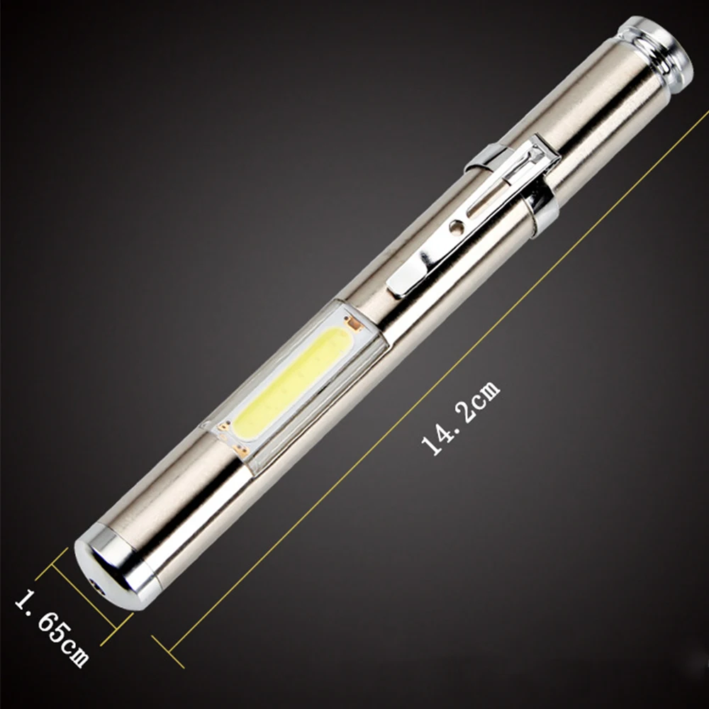 Multifunctional LED Flashlight Laser Light COB Work Light Powered by AA batteries Suitable For Teachers, Camping,Etc. Multifunctional LED Flashlight Laser Light COB Work Light Powered by AA batteries Suitable For Teachers, Camping,Etc.