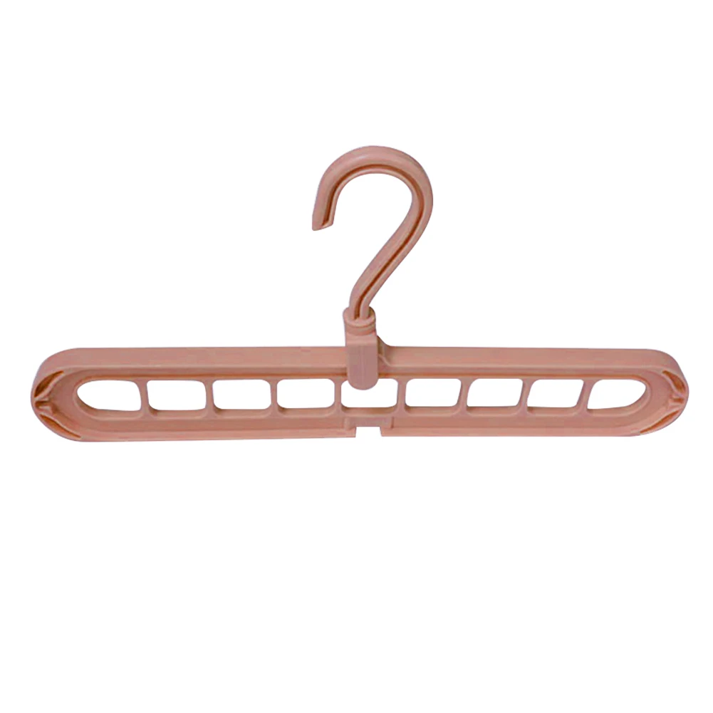 Rotate Anti-skid Folding Hanger Portable Hanging for Home Wet Dry Clothes MU - Цвет: pink
