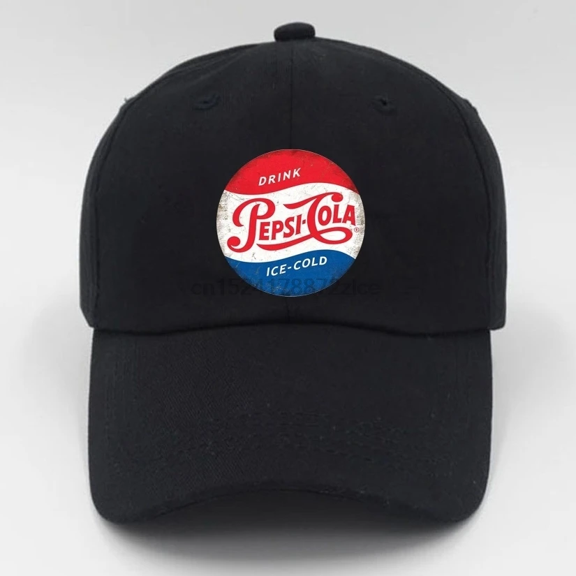 Pepsi летняя бейсбольная кепка Женская Мужская Регулируемая Кепка унисекс Повседневная Хип-хоп кепка s одноцветная модная уличная Кепка Snapback