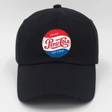 Pepsi летняя бейсбольная кепка Женская Мужская Регулируемая Кепка унисекс Повседневная Хип-хоп кепка s одноцветная модная уличная Кепка Snapback
