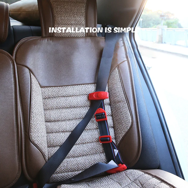  Support d'attache de Siège de Voiture, Protège-Boucle Ceinture  de Sécurité Matériau en Silicone Durable, Car Seat Belt Holder, Accessoires  de Voitures