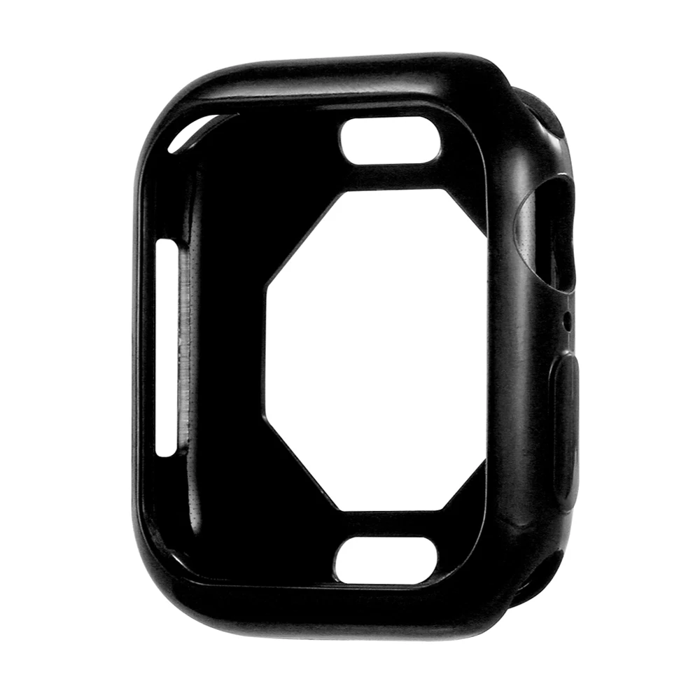 Чехол-бампер для часов Apple Watch 5 4 Чехол 40 мм 44 мм Модные Цветные часы Candy защитные аксессуары для iWatch 5 4