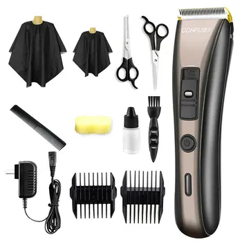 

Professional Hair Clipper / Hair Trimmer Rechargeable Hair Beard Comb Hair Clipper Electric Clipper T109 + Gift