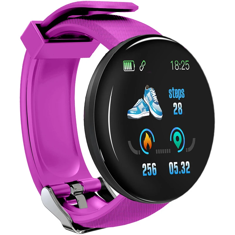 116 плюс Смарт-часы с Bluetooth, Смарт-часы, браслет для мужчин и женщин D13, спортивные часы для Android, Apple Phone, Pk iwo 8 b57 - Цвет: Purple