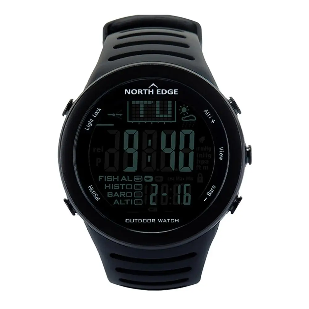 

Newest NORTH EDGE Digital Smart Watch Clock Fishing Weather Altimeter Barometer Altitude Climbing Hiking Hours Smart Watch