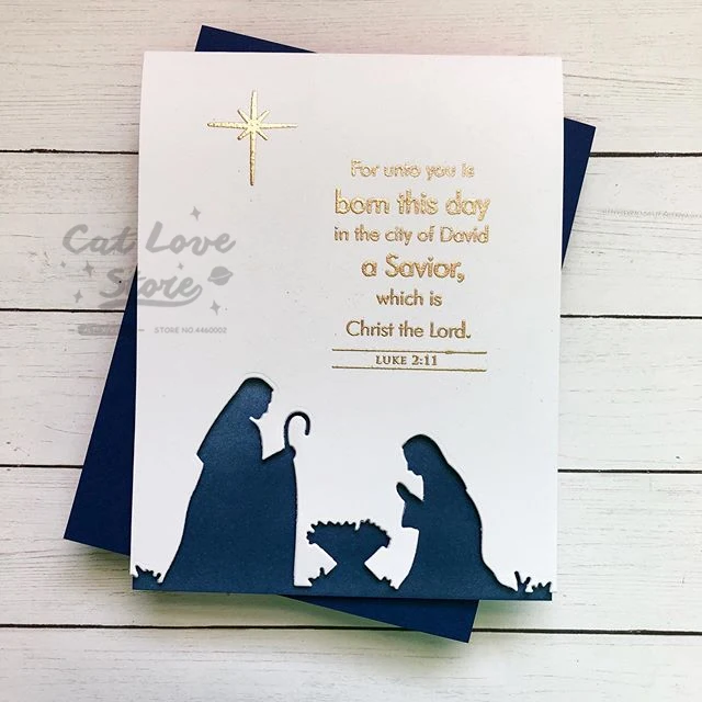 Christian Series Metall-Stanzformen, Scrapbooking-Schablone, gestanzt, Kartenherstellung, DIY, dekoratives Handwerk, Prägung, neue Stirbt für 2019 – Detail 6