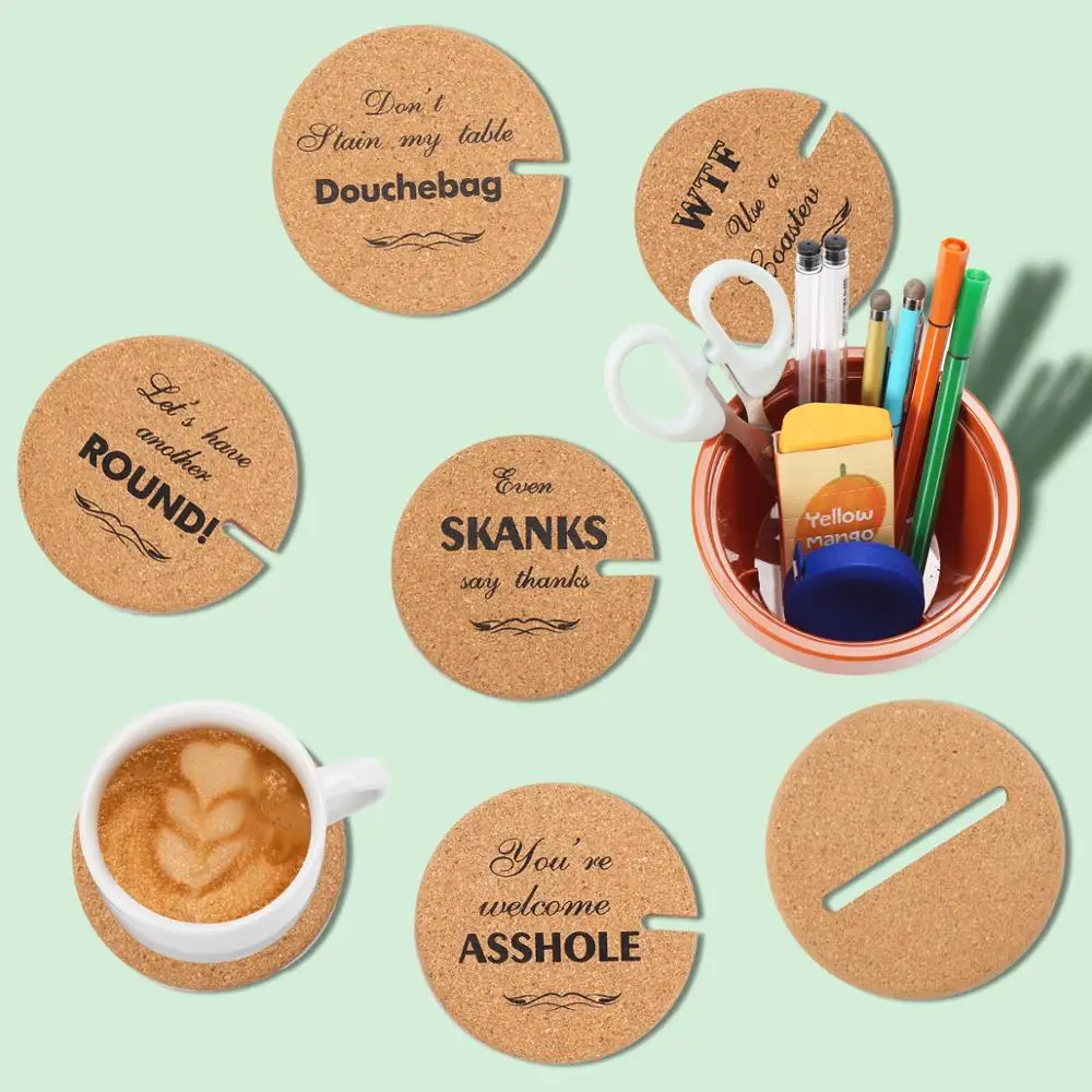 Симпатичный креативный коврик для подставки Кактус в форме растений горшке