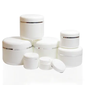 

20g 30g 50g 100g Cream Bottles PP BPA Free Round Jars Cosmetic Face Cream Lotion Sub-Bottles WB1989