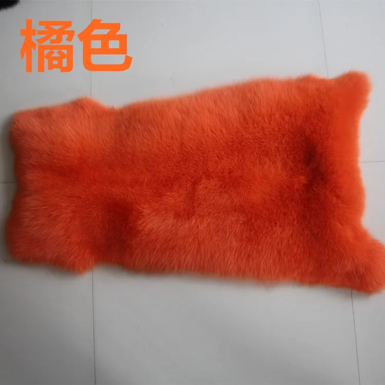Finished real fox fur whole leather whole fox fur dyed fur high quality big fox skin
