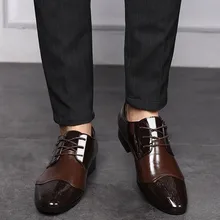 Г., лидер продаж, Мужские модельные туфли новая деловая кожаная обувь Повседневная Удобная Свадебная обувь мужской костюм обувь sapato social masculino