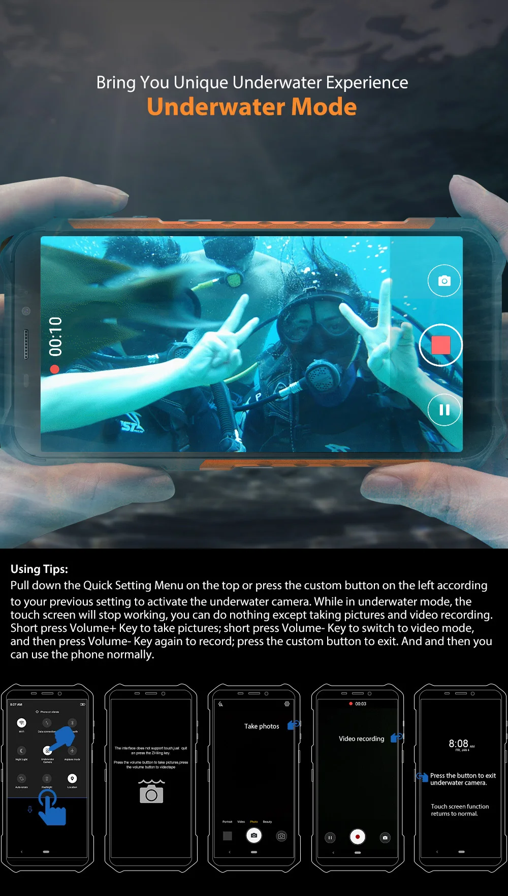 Мобильный телефон Ulefone Armor X5, Android 9,0, четыре ядра, 3 ГБ, 32 ГБ, 5,5 дюйма, 13 МП, 4G, NFC, Bluetooth 5,0, разблокировка лица, ID, OTG, смартфон