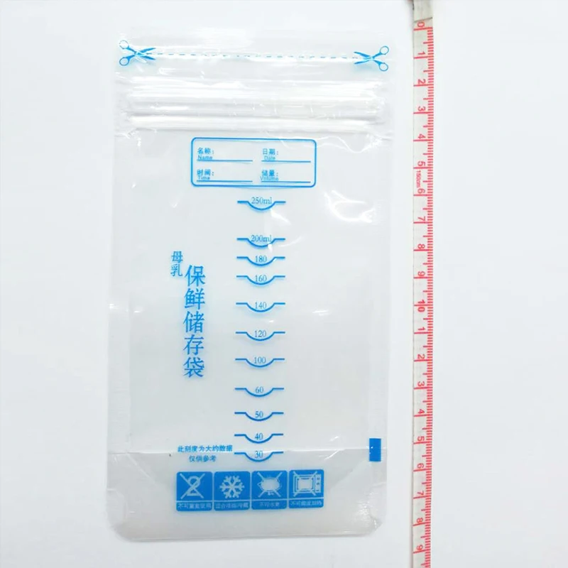 Breast Milk Storage Freezer Bag Disposable Labels Safe Baby Food Storage Feeding Baby Food 30pcs baby food storage containers breastmilk storage bags