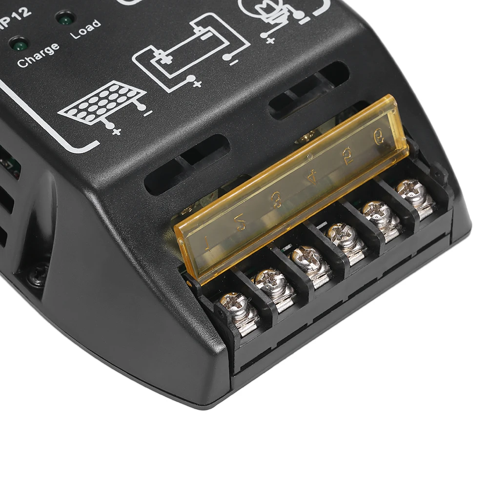 Anself 20A 10A 12 V/24 V контроллер солнечного заряда Регулятор зарядки для солнечной панели защита от перегрузки батареи