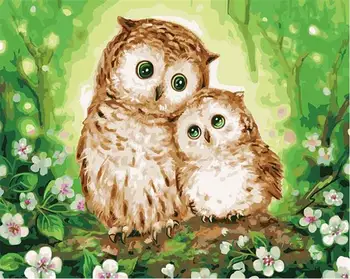 

PAINTBOY Picture Modern Framed Pictures Painting By Numbers DIY Oil Painting On Canvas Home Decor 40x50cm