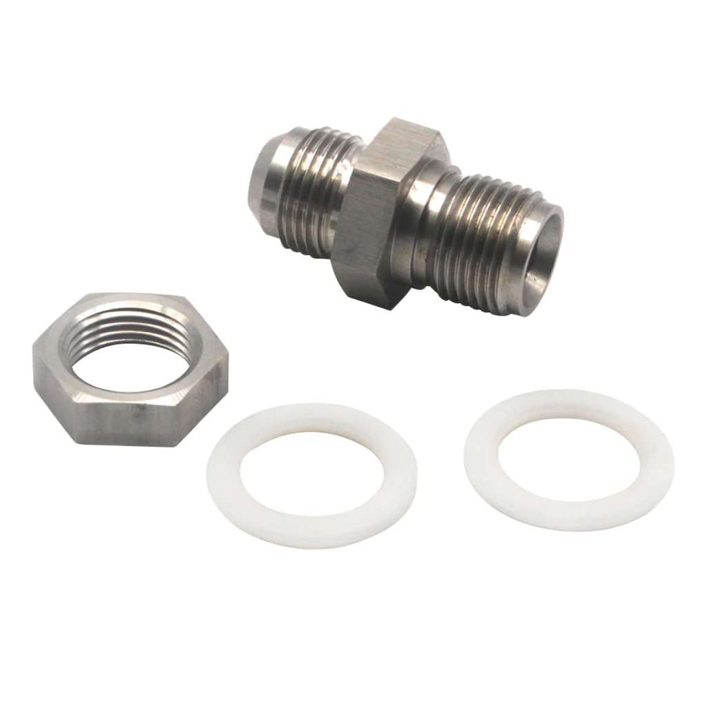 Universal Steel Oil Pan Return Drain Plug Adapter Bung Fitting for AN10 Weldable