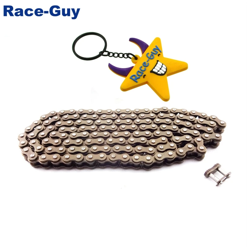 Цепь со звездочками 25H и запасным звеньем для 2-тактного карманного велосипеда 47