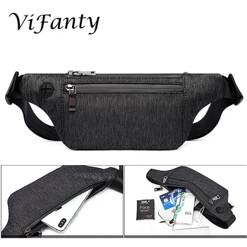 

Fanny Pack Running Gear for Men Women- Lightweight Waist Bag Pack Belt Bag for Night Running, Biking, Walking